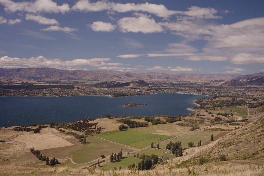 New Zealand Lake Landscape Time-lapse