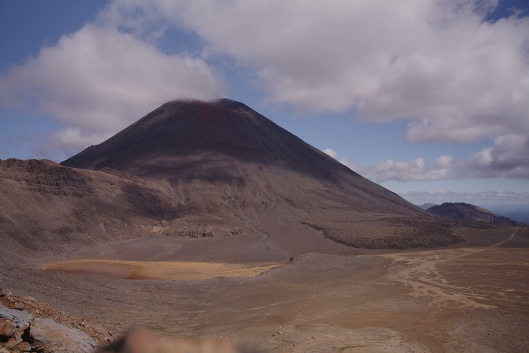 Mount Ngauruhoe Volcano Timelapse New Zealand