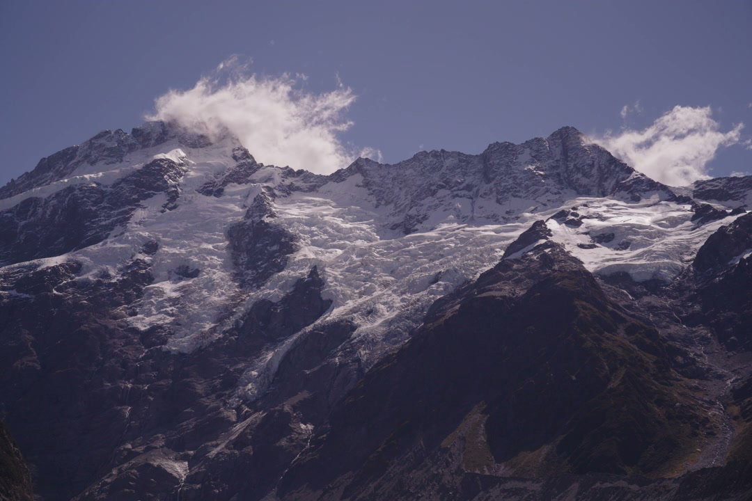 Snow-Capped Mountain Range Time-Lapse, New Zealand