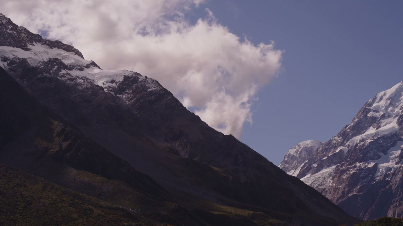 New Zealand Southern Alps Timelapse