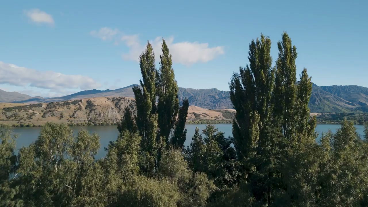 Scenic Lake And Mountain Landscape