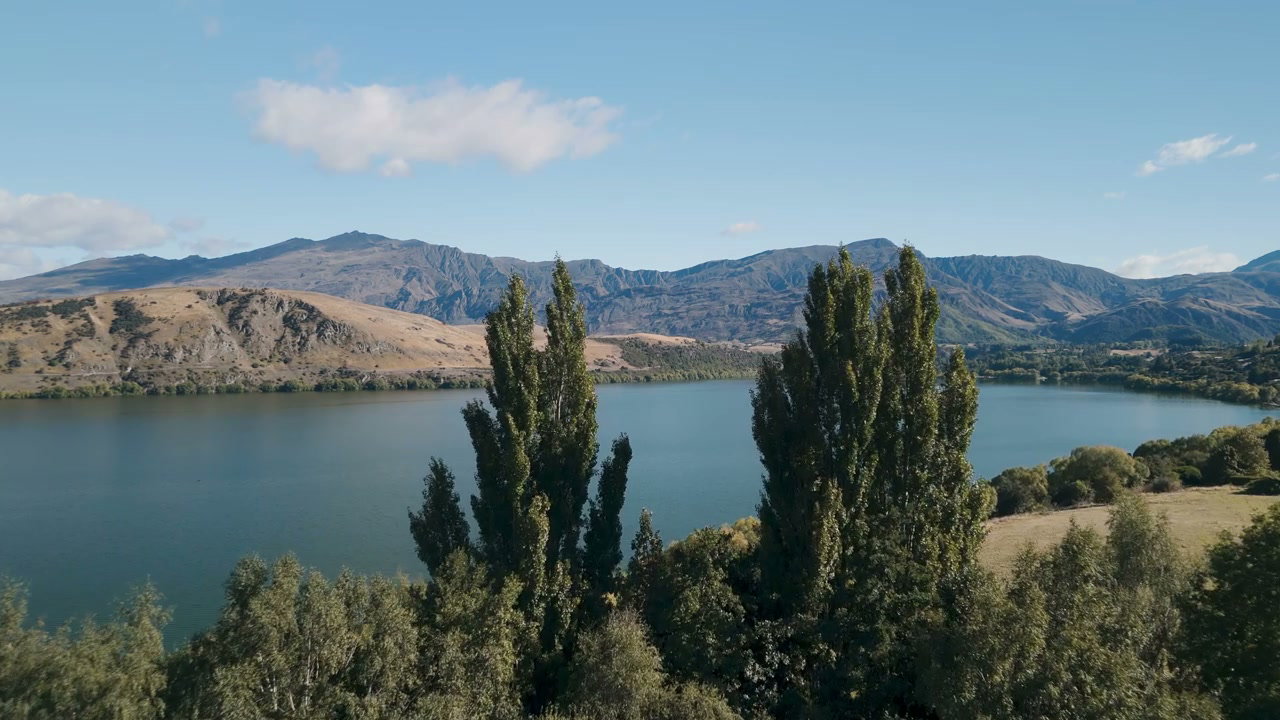 Scenic Lake and Mountain Landscape