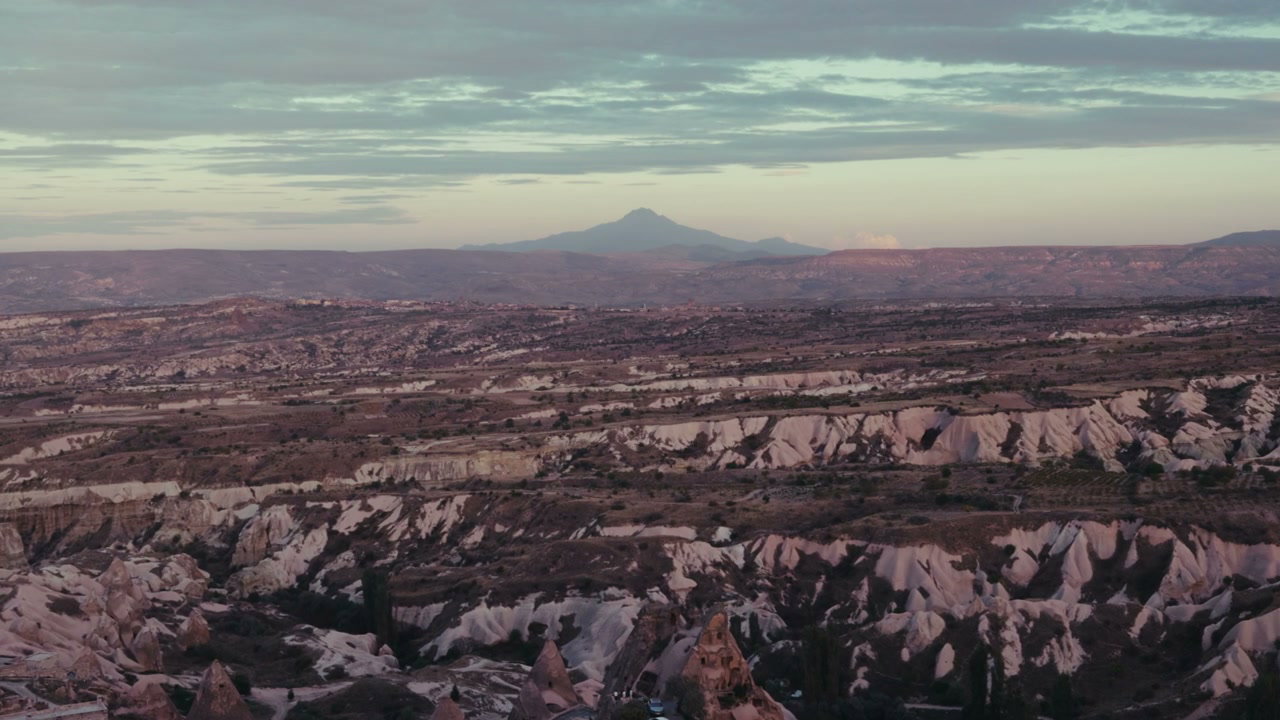 Cappadocia Valley Landscape at Dawn