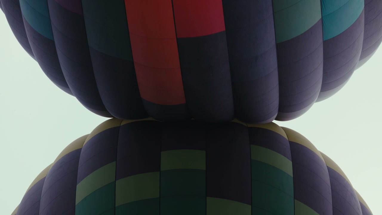 Mirrored Hot Air Balloons in Cappadocia