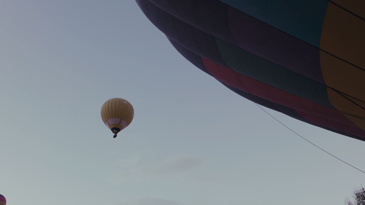 Hot Air Balloons in Cappadocia at Dawn