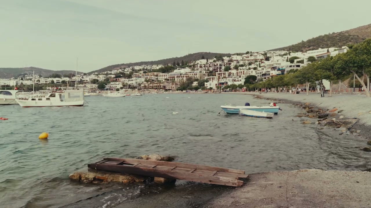 Aegean Coastal Town Bay View