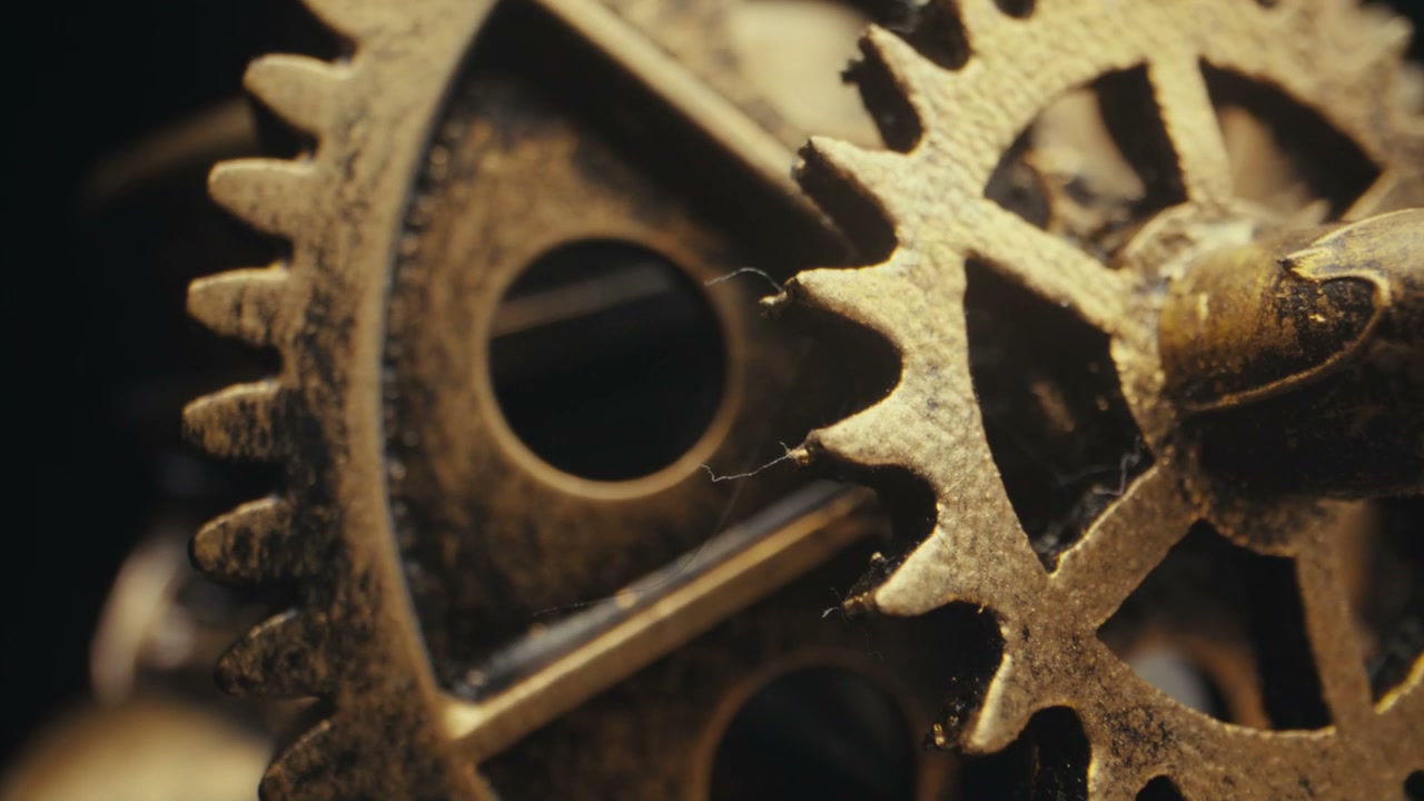 Industrial Steampunk Gear Mechanism