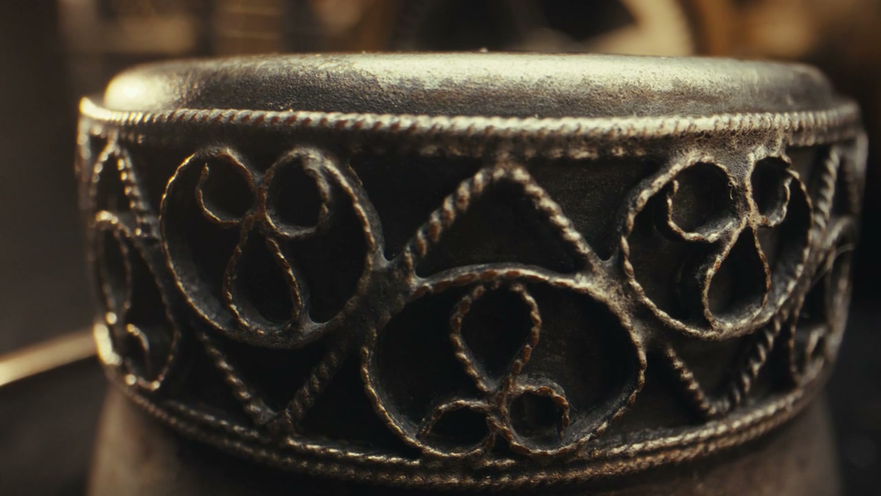 Ornate Metalwork Detail