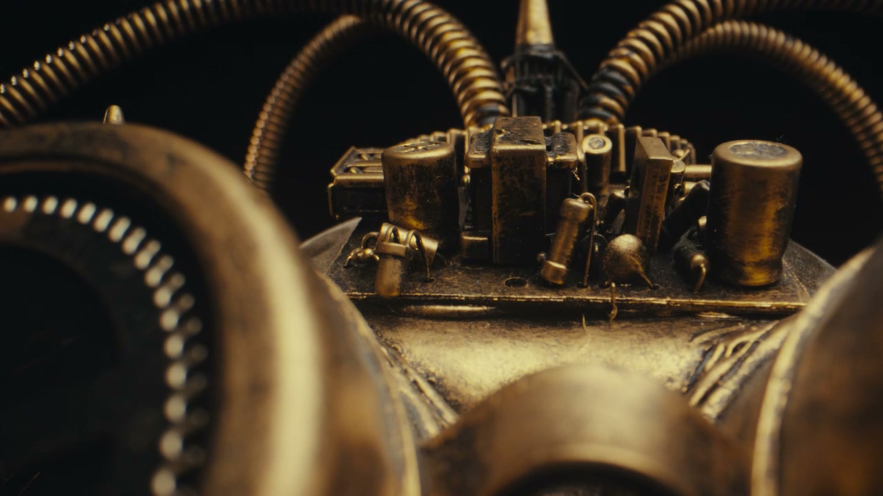 Steampunk Goggles and Machinery