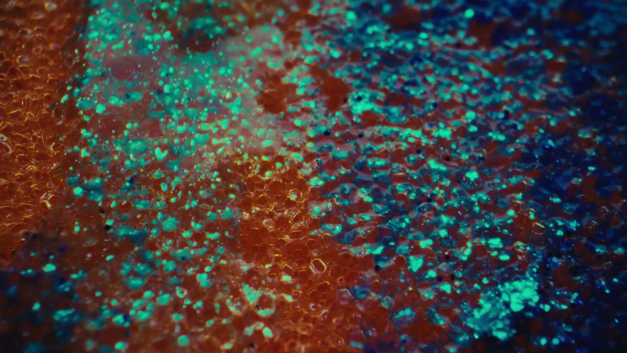 Colorful Abstract Liquid Surface