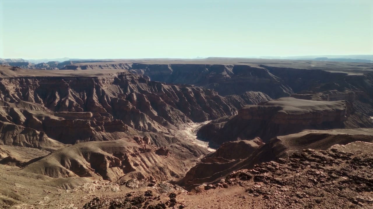 Vast African Canyon Landscape