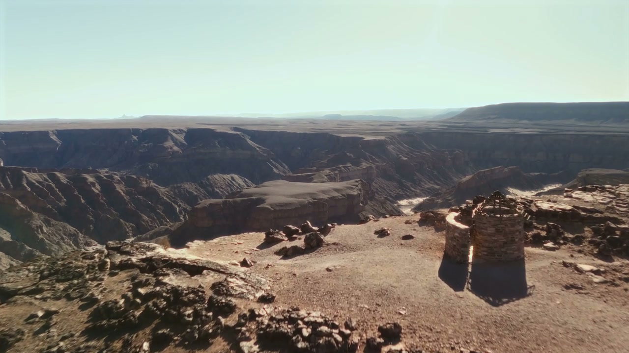 Vast African Canyon Landscape
