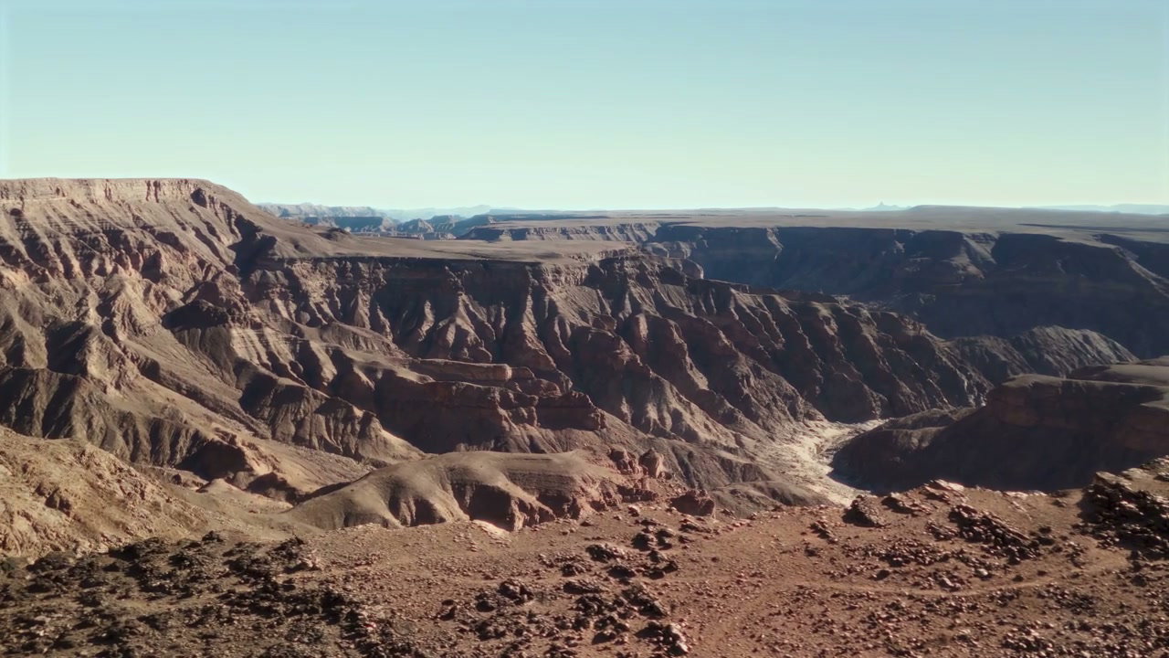Vast African Canyon Landscape