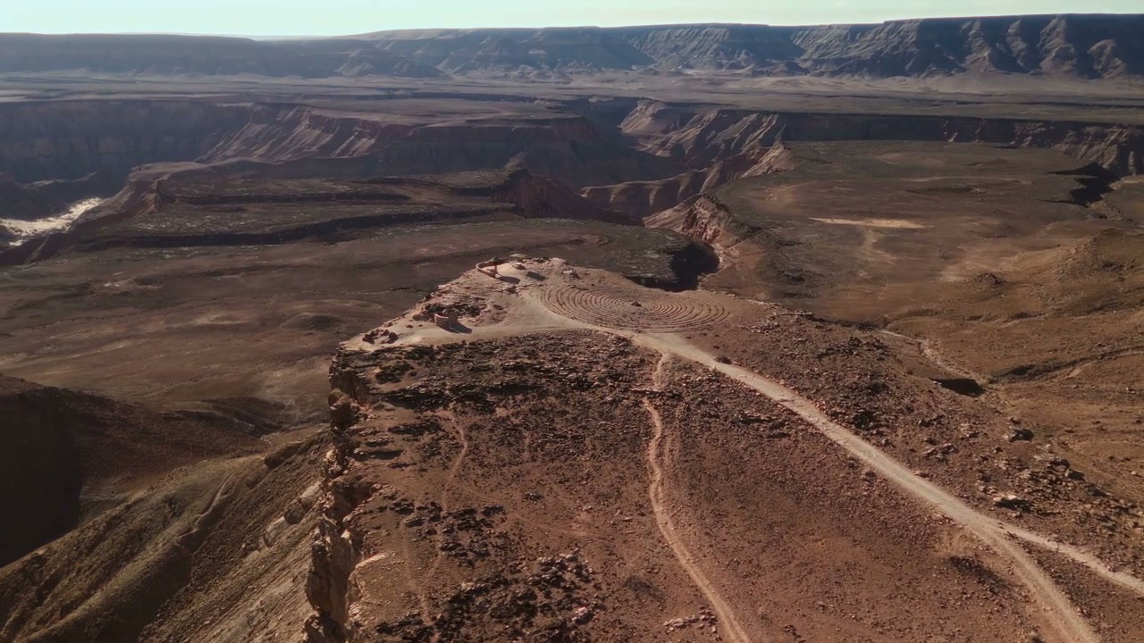Panoramic View of African Canyon Landscape
