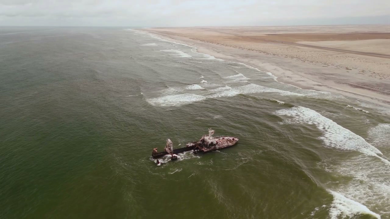 Shipwreck on Desert Coast