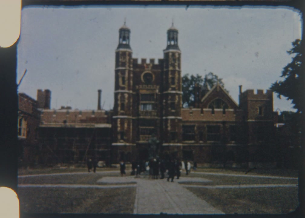 Historic London Building Courtyard