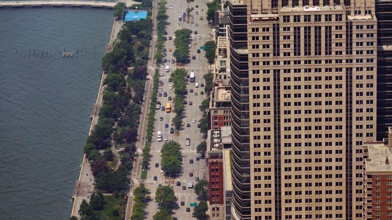 Manhattan Waterfront Traffic