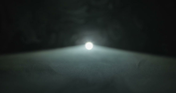 Shimmering Dust Particles in Light Beam • Stock Video on Uppbeat