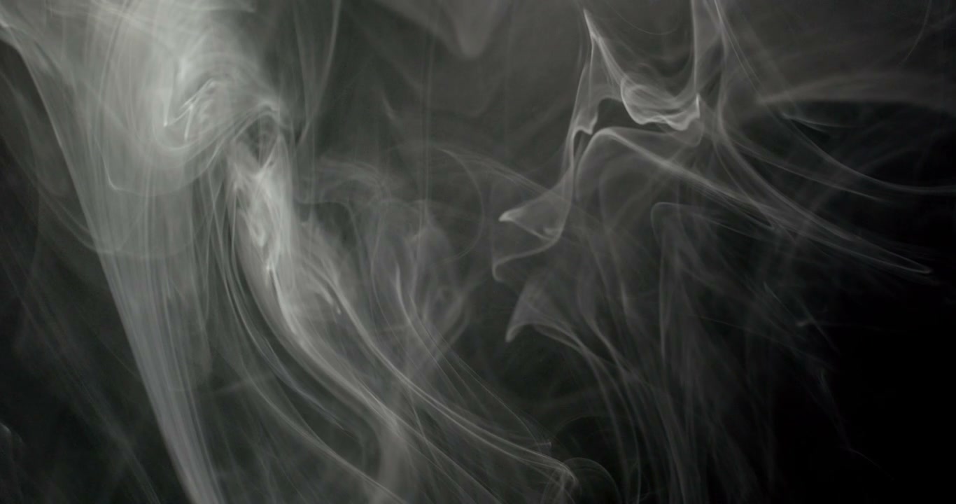 White Smoke Flowing in Slow Motion • Stock Video on Uppbeat