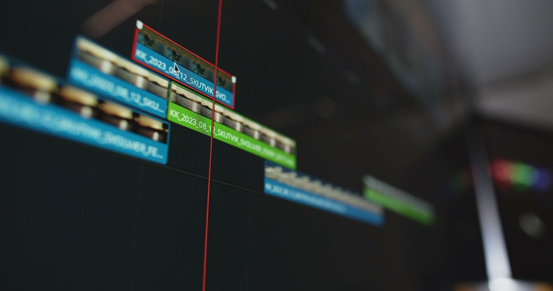 Mouse Dragging Video Clip on Editing Timeline • Stock Video on Uppbeat