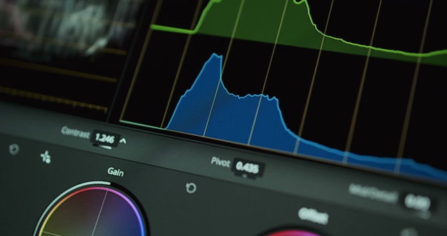 Video Editing Software Interface with Color Grading • Stock Video on ...