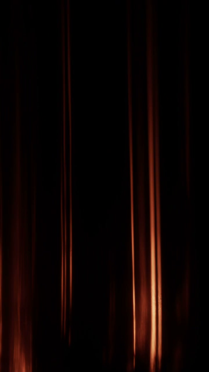 Dynamic Fiery Light Streaks