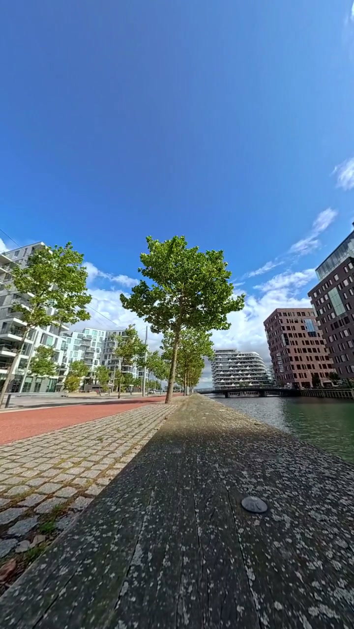 Aarhus Waterfront Cityscape Time-Lapse