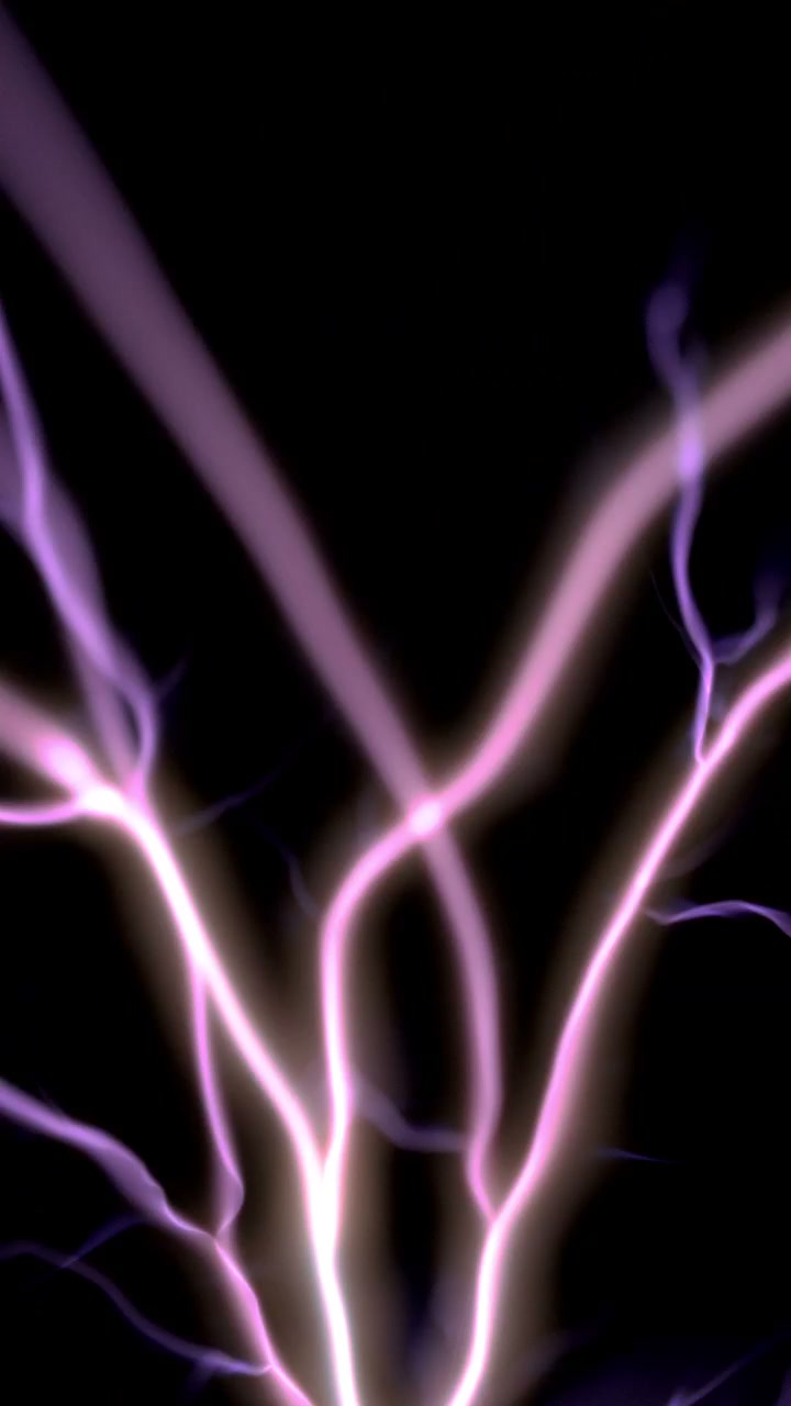 Pink and Purple Plasma Sparks