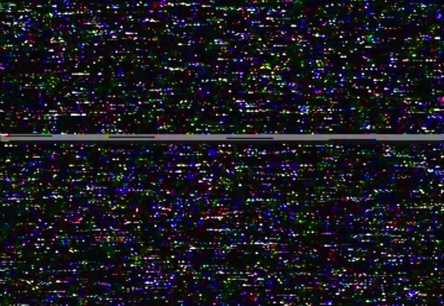 Retro TV Static and Blue Screen Glitch • Stock Video on Uppbeat