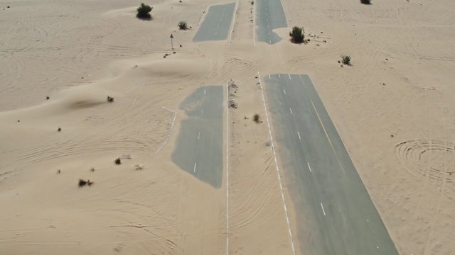 Abandoned Gas Station in Salton Sea Desert • Stock Video on Uppbeat