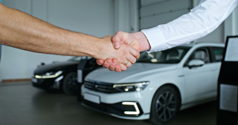 Car Dealership Key Handover and Handshake • Stock Video on Uppbeat