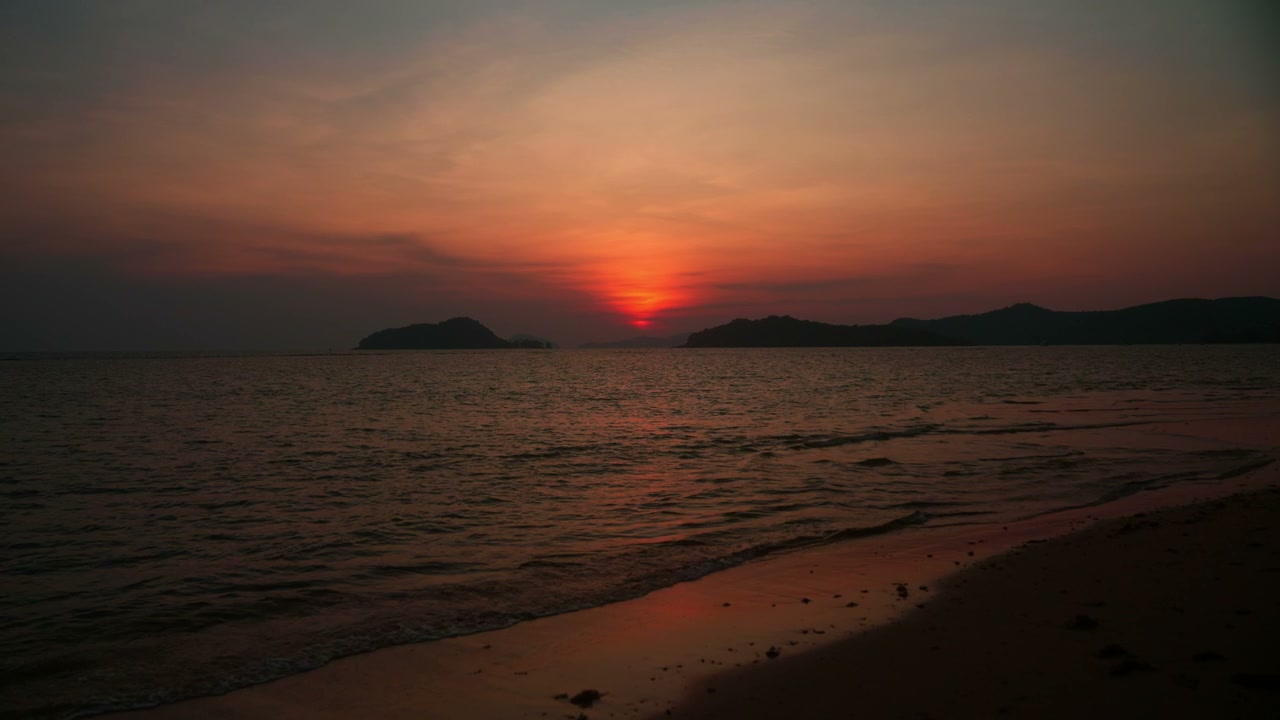 Beach sunset